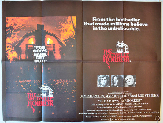 The Amityville Horror Original British Quad Poster - Movie Poster