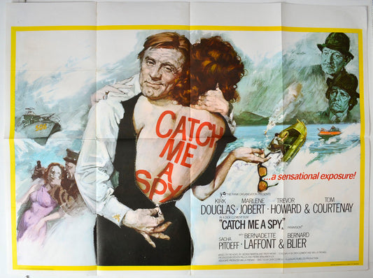 Catch Me A Spy   (a.k.a. Keep Your Fingers Crossed) Original British Quad Poster - Movie Poster - Movie Poster - Cinema Poster