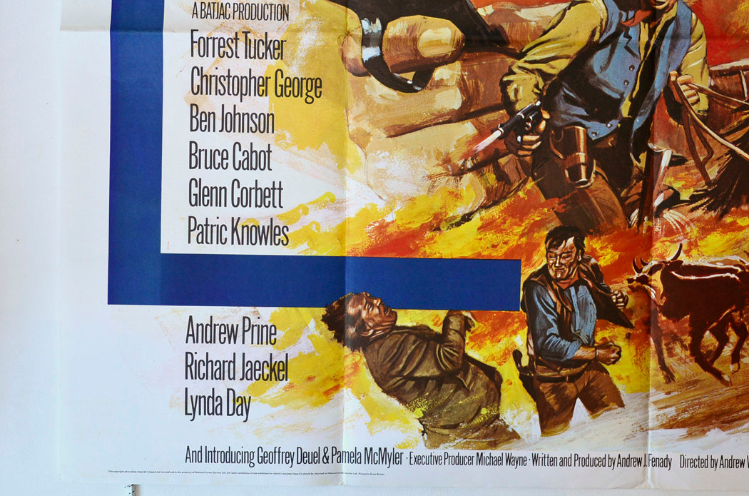 “Chisum”   Original British Quad Poster - Movie Poster