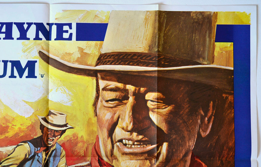 “Chisum”   Original British Quad Poster - Movie Poster