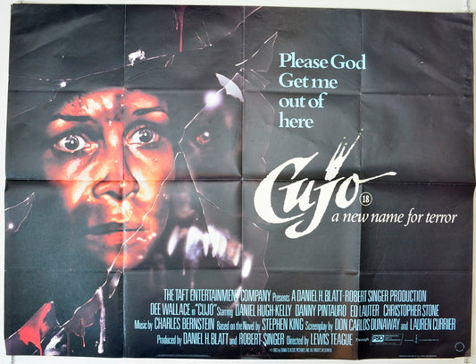 Cujo Original British Quad Poster - Movie Poster