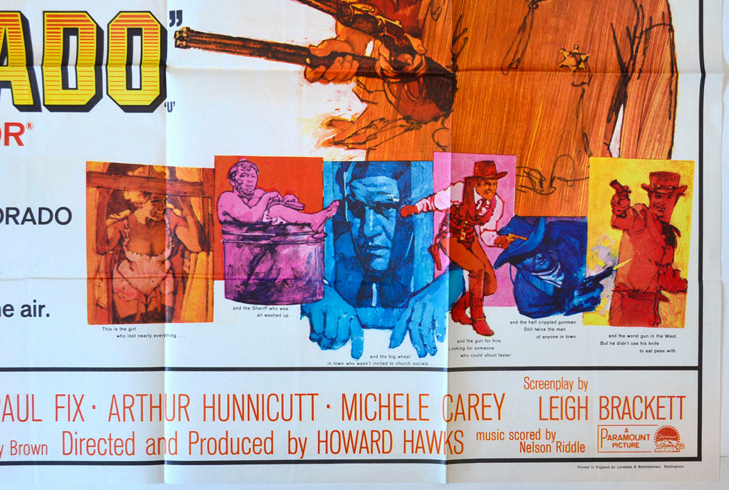 “El Dorado”   Original British Quad Poster - Movie Poster