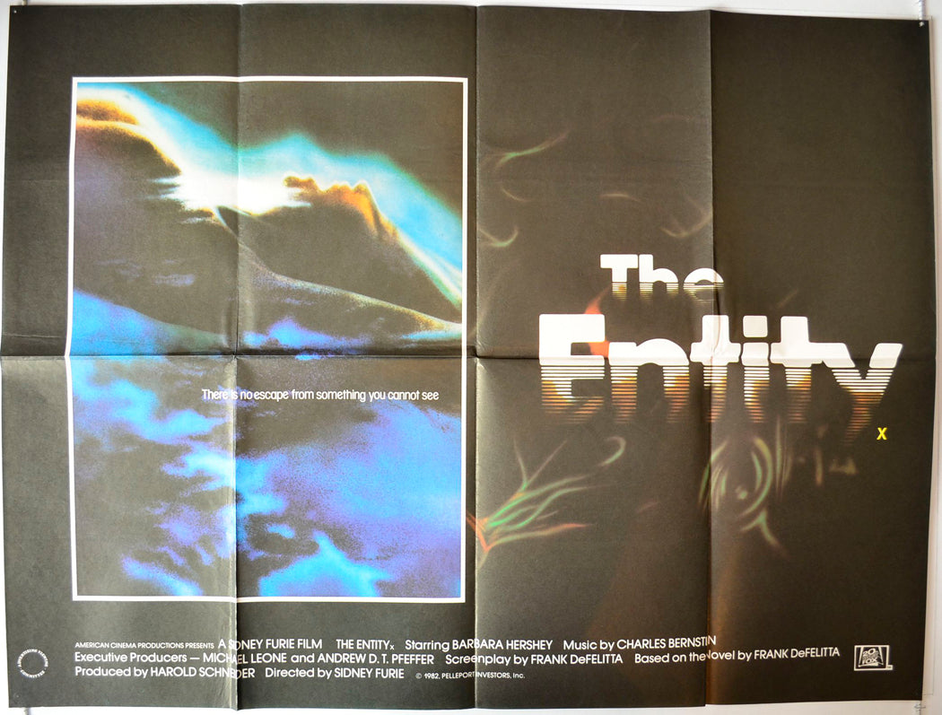 The Entity Original British Quad Poster - Movie Poster