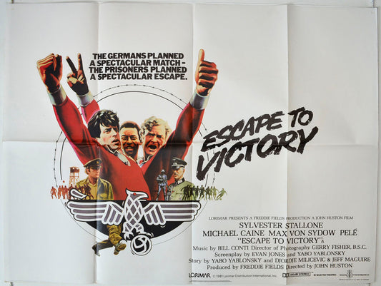 Escape To Victory Original British Quad Poster - Movie Poster