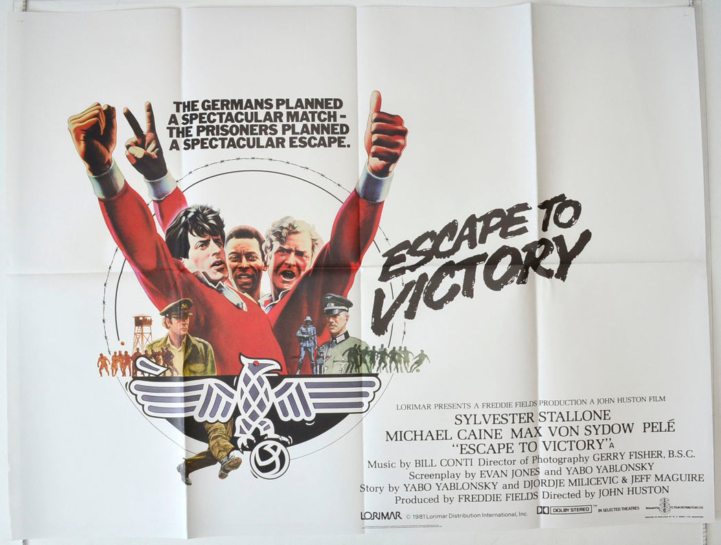 Escape To Victory Original British Quad Poster - Movie Poster