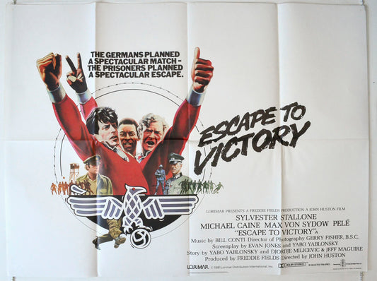 Escape To Victory Original British Quad Poster - Movie Poster