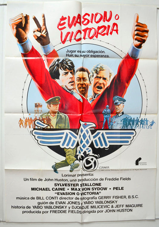 Escape To Victory Original Spanish Poster - Movie Poster