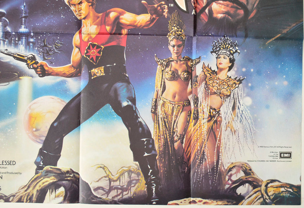 “Flash Gordon”   Original British Quad Poster - Movie Poster