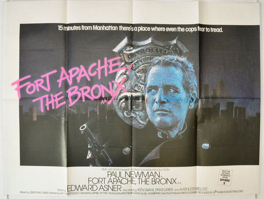 Fort Apache, The Bronx Original British Quad Poster - Movie Poster