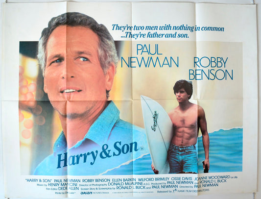 Harry And Son Original British Quad Poster - Movie Poster