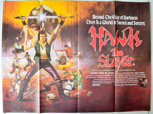 Hawk The Slayer Original British Quad Poster - Movie Poster