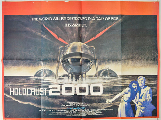 Holocaust 2000 Original British Quad Poster - Movie Poster