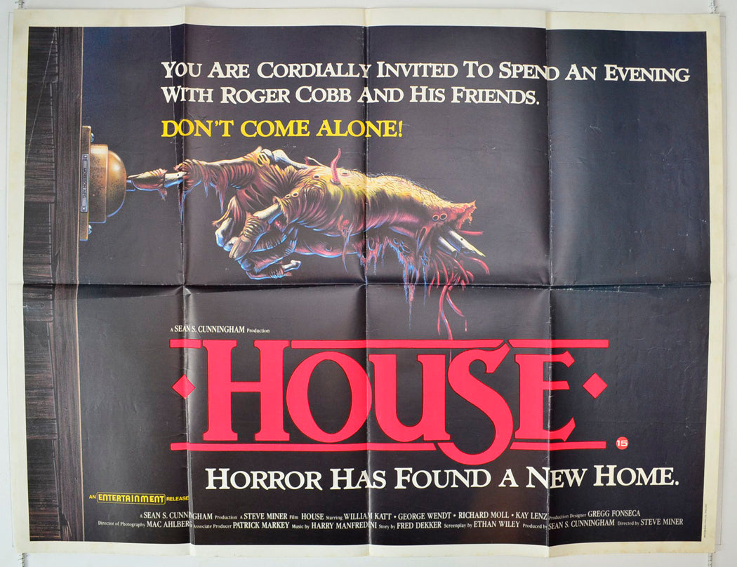 House Original British Quad Poster - Movie Poster