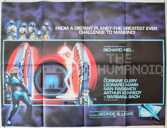 The Humanoid Original British Quad Poster - Movie Poster