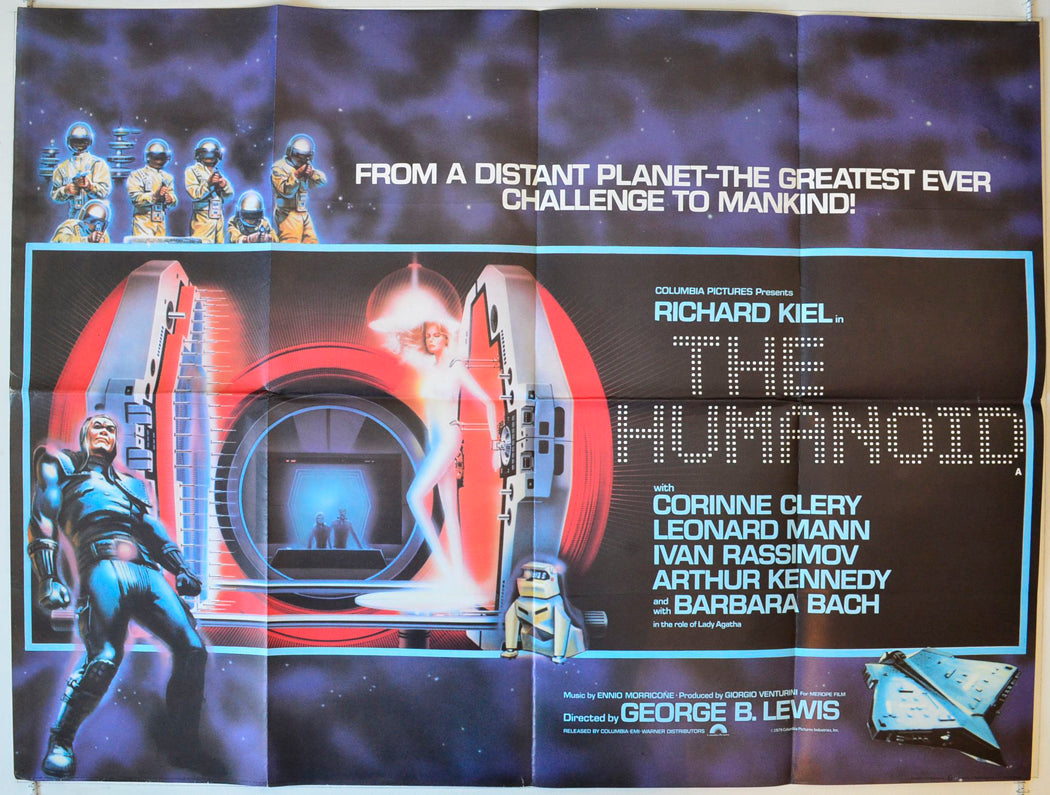 The Humanoid Original British Quad Poster - Movie Poster