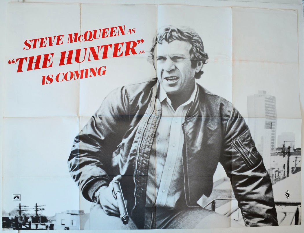 The Hunter Original British Quad Poster - Movie Poster