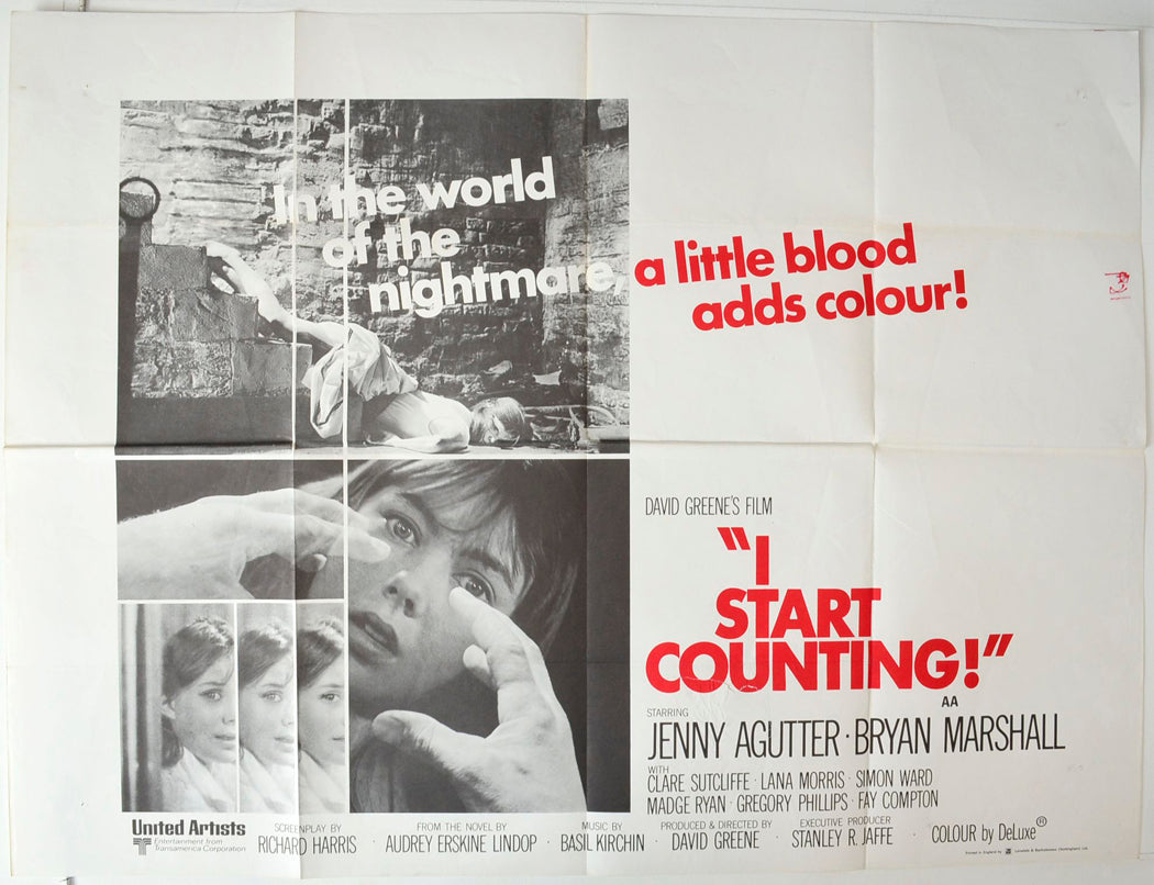 I Start Counting Original British Quad Poster - Movie Poster