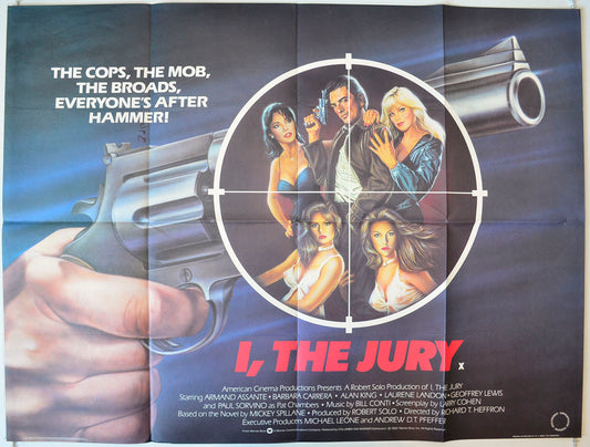 I, The Jury Original British Quad Poster - Movie Poster