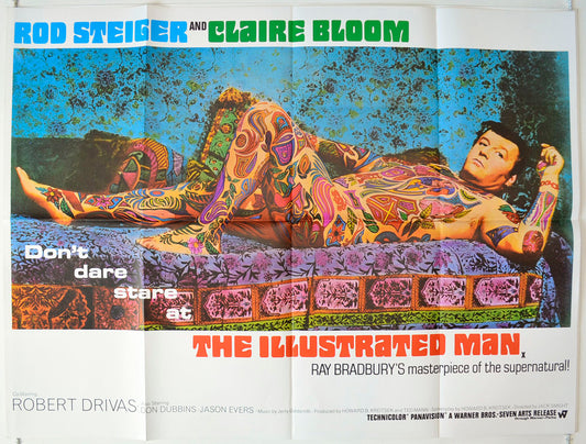 The Illustrated Man Original British Quad Poster - Movie Poster