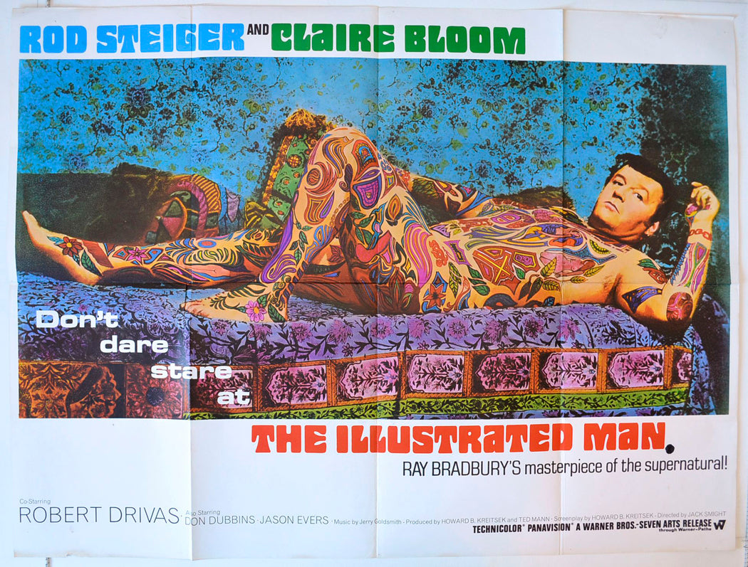 Illustrated Man  Original British Quad Poster - Movie Poster