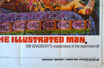 “Illustrated Man”  Original British Quad Poster - Movie Poster