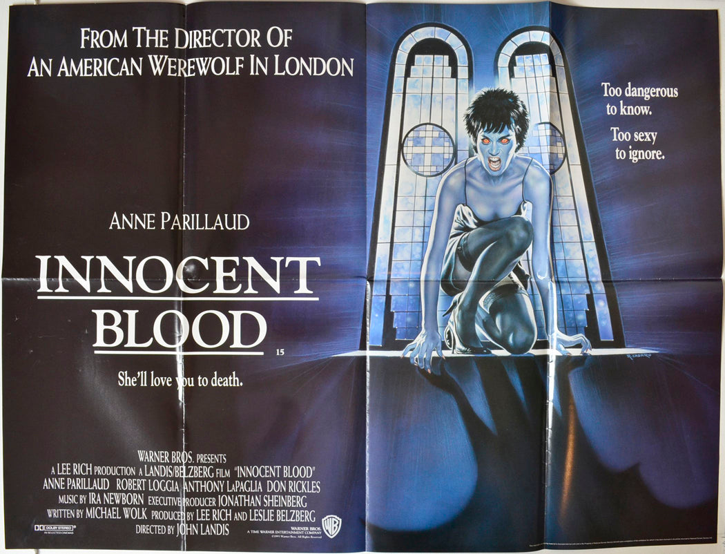 Innocent Blood Original British Quad Poster - Movie Poster