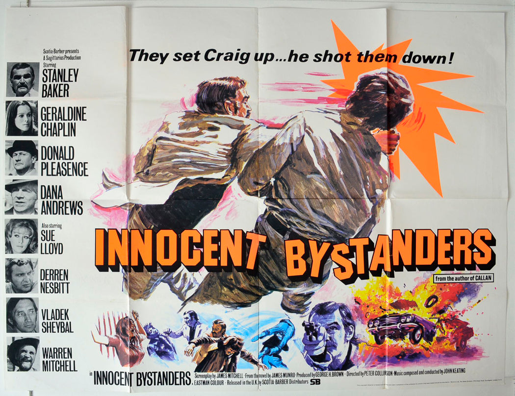 Innocent Bystanders Original British Quad Poster - Movie Poster