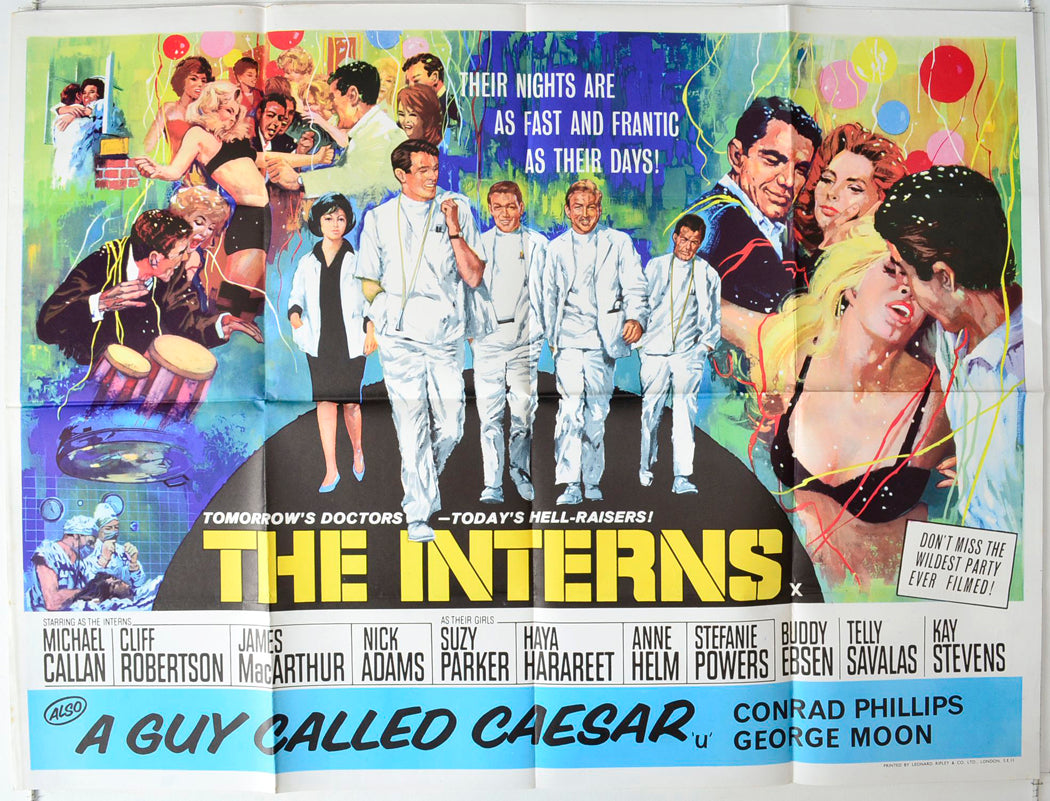 The Interns Original British Quad Poster - Movie Poster