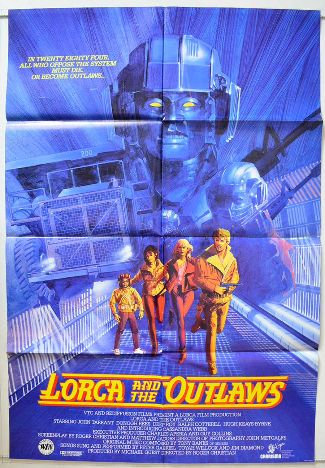 Lorca And The Outlaws   (a.k.a. 2084)  (a.k.a. Planeta Ordesa) Original One Sheet Poster - Movie Poster