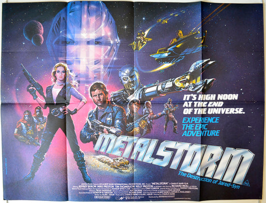 Metalstorm : The Destruction Of Jarad-Syn Original British Quad Poster - Movie Poster