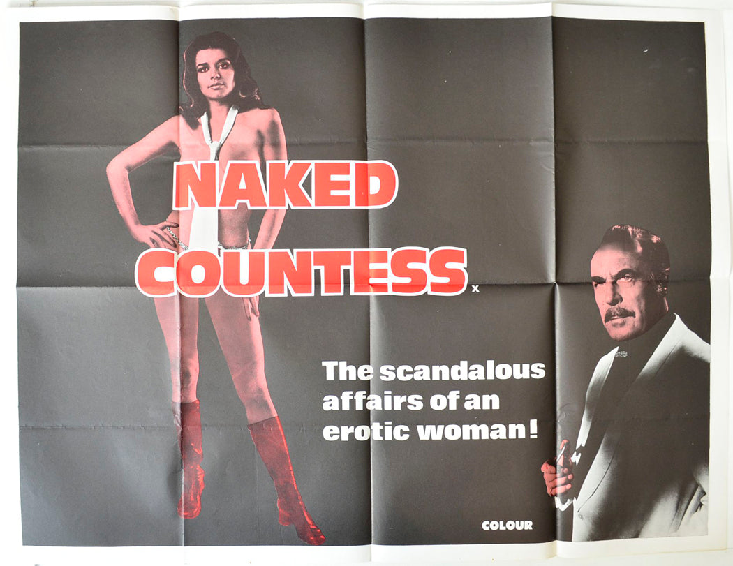 The Naked Countess   (a.k.a. Die nackte Gräfin)  Original British Quad Poster - Movie Poster