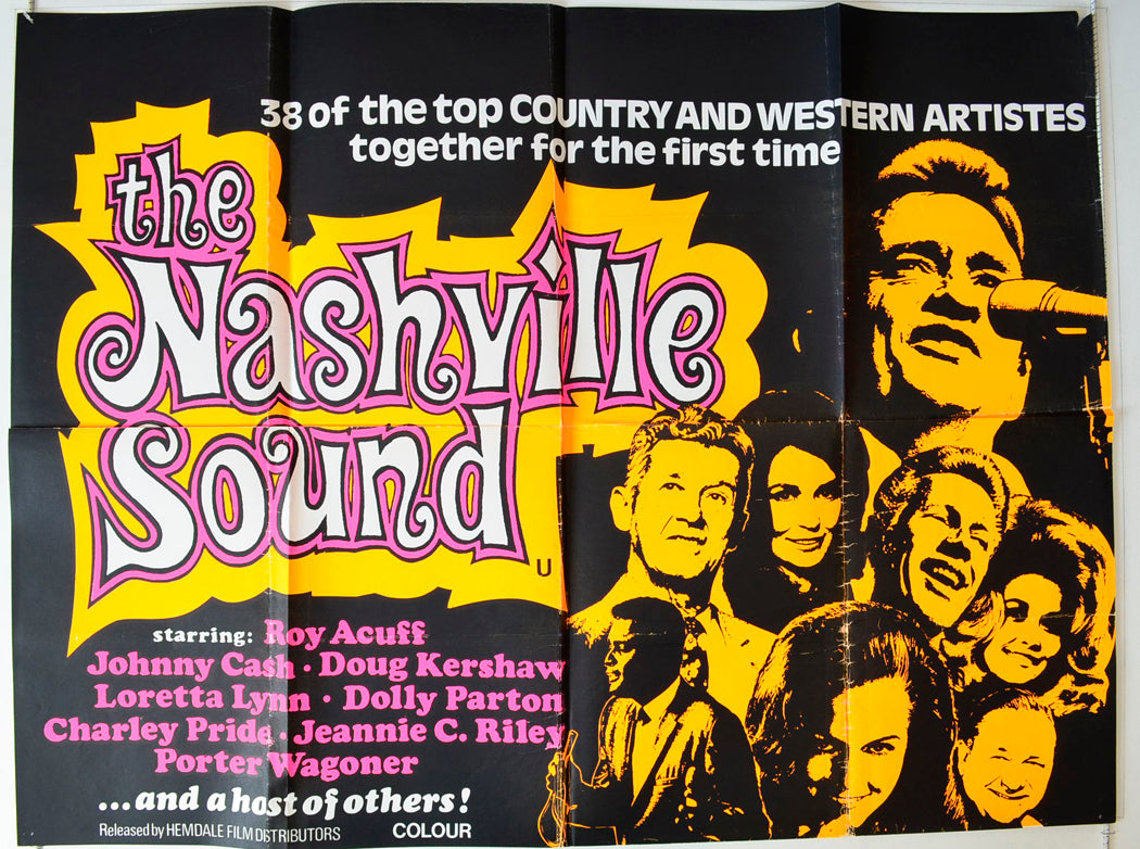 The Nashville Sound Original British Quad Poster - Movie Poster