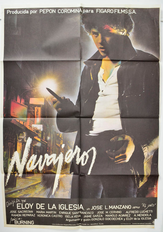 Navajeros Original Spanish Poster - Movie Poster