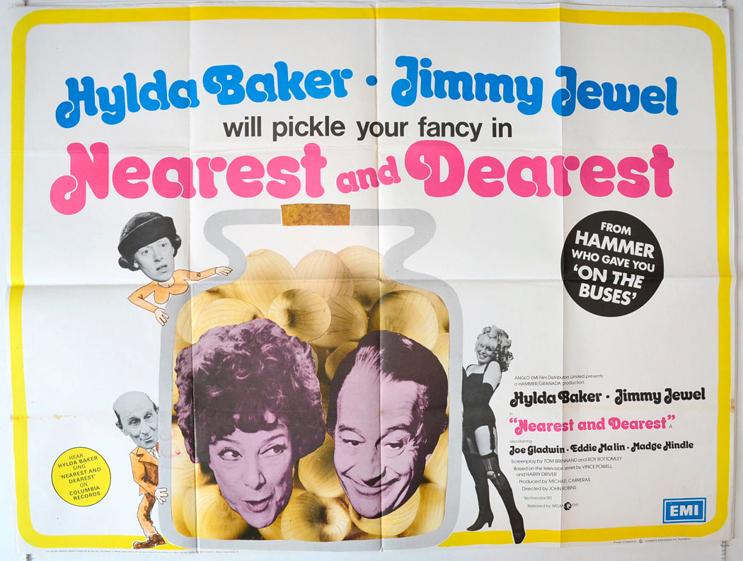 Nearest And Dearest Original British Quad Poster - Movie Poster