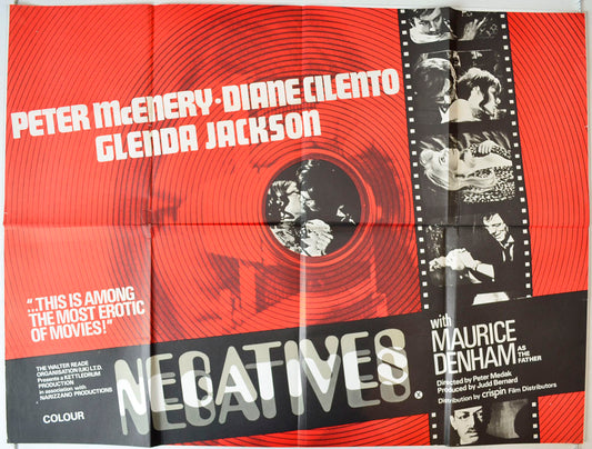 Negatives Original British Quad Poster - Movie Poster