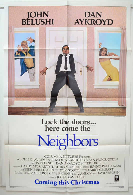 Neighbors   (a.k.a. NEIGHBOURS)  Original One Sheet Poster - Movie Poster