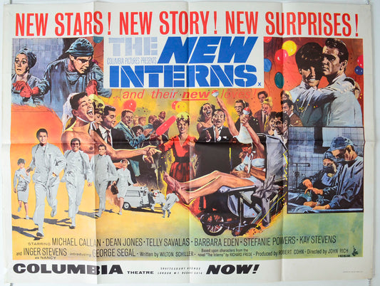 The New Interns Original British Quad Poster - Movie Poster