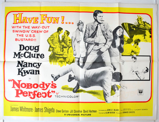 Nobody's Perfect Original British Quad Poster - Movie Poster