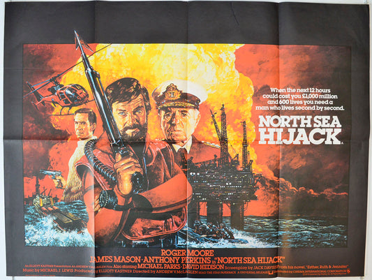 North Sea Hijack Original British Quad Poster - Movie Poster