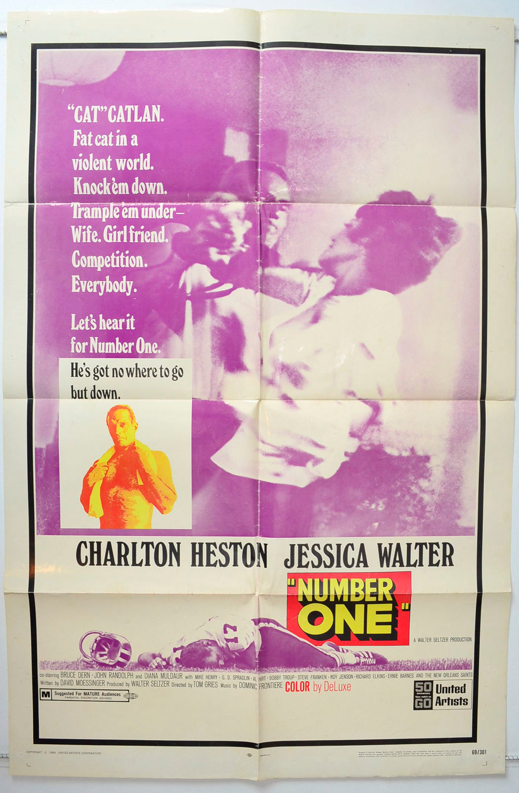 “Number One” Original One Sheet Poster - Movie Poster – pastposters