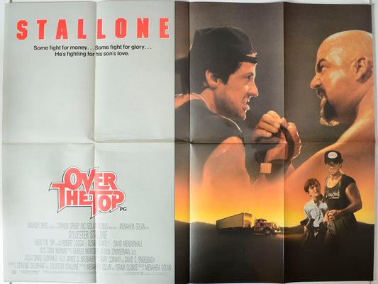 Over The Top   (Design 2)  Original British Quad Poster - Movie Poster