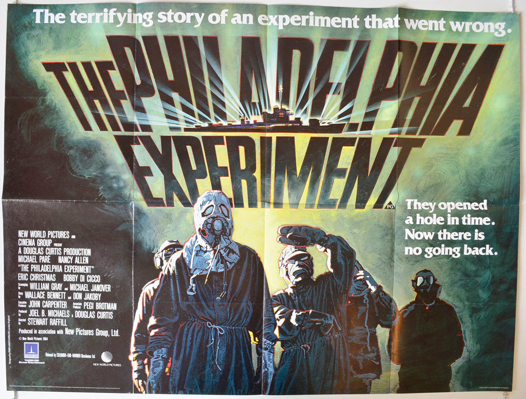 The Philadelphia Experiment Original British Quad Poster - Movie Poster