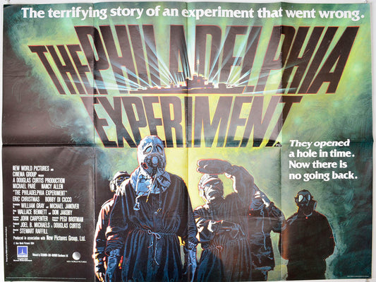 The Philadelphia Experiment Original British Quad Poster - Movie Poster