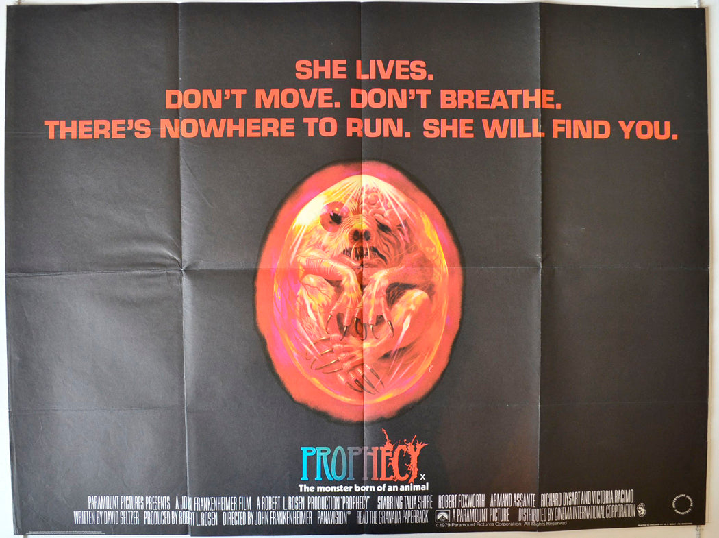 Prophecy Original British Quad Poster - Movie Poster