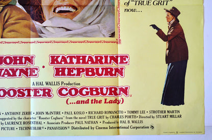 “Rooster Cogbun”   Original British Quad Poster - Movie Poster