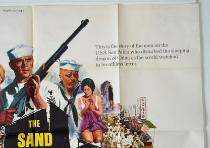 “The Sand Pebbles”   Original British Quad Poster - Movie Poster