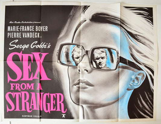 Sex From A Stranger   (a.k.a. L'étrangère) Original British Quad Poster - Movie Poster