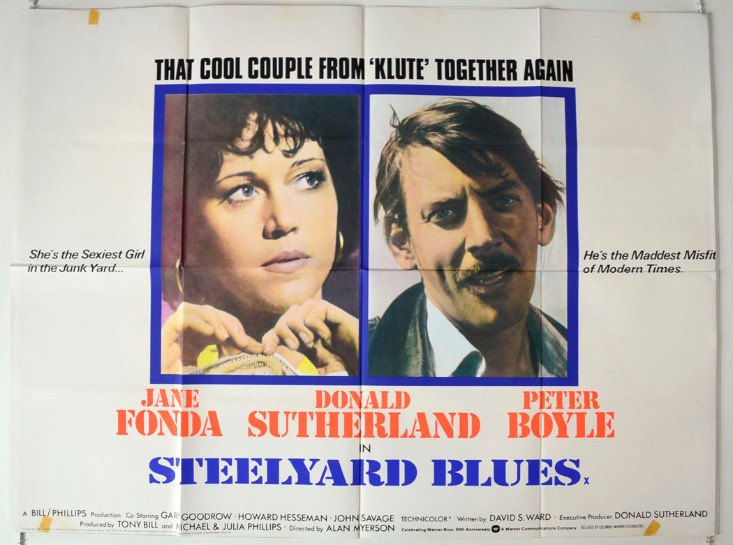 Steelyard Blues Original British Quad Poster - Movie Poster