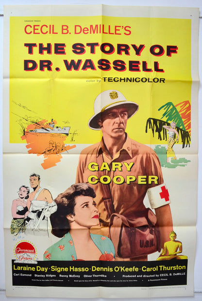 Story Of Dr Wassell   Original One Sheet Poster - Movie Poster