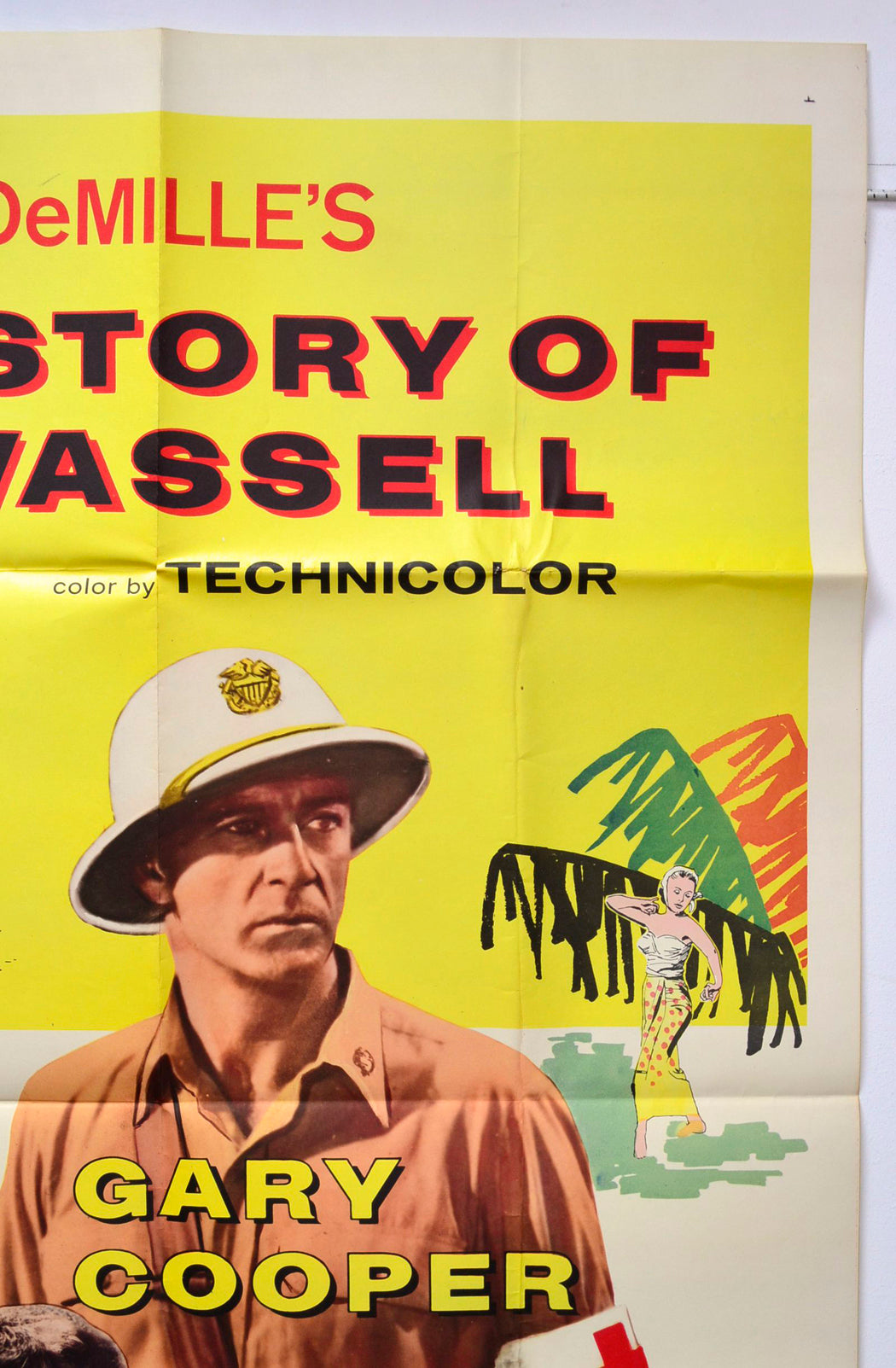 “Story Of Dr Wassell”   Original One Sheet Poster - Movie Poster